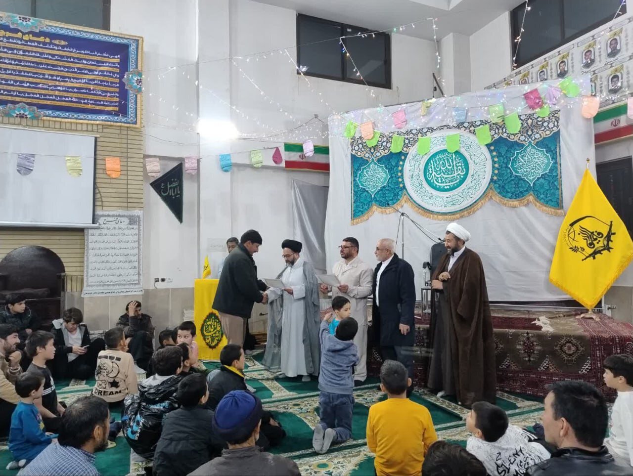 Wêneya nûçeyî | Pîrozbahî kirina Besîcîyên Fâtimiyûn di roja cîyaniya Hazretê Zehra (s.x) de li Meşhedê