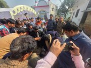 تصویری رپورٹ| آل انڈیا شیعہ پرسنل لا بورڈ کے جنرل سیکریٹری نے مجھن پور اترپردیش میں روضہ امام حسین ع کا سنگ بنیا د رکھا