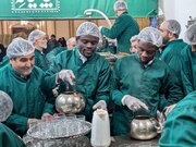 Photos: Zakzaky Followers in Holy Mashhad Serve at Imam Al-Ridha Shrine on Zaria Massacre Anniversary