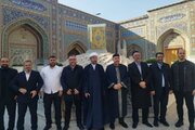 Georgian Shia, Sunni scholars visits Imam Reza Shrine
