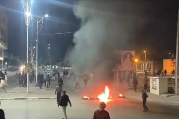 بازداشت ۲۱ نفر در اعتراضات شهر قیروان تونس