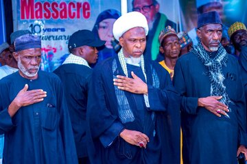Photos: Sheikh Zakzaky Followers in Gombe Hold Memorial for Martyrs of Zaria Massacre by Buhari Regime