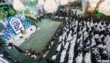 تقرير مصور/ العتبة الحسينية تقيم حفل سن التكليف الشرعي لـ (2000) فتاة في الصحن الحسيني الطاهر