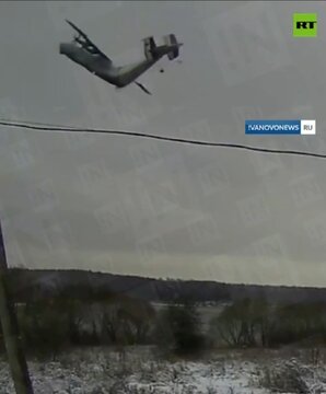 Video | Pagbagsak ng Eroplano Bago Bumagsak: Bagong Larawan ng Bumagsak na Militar na Eroplano ng Russia