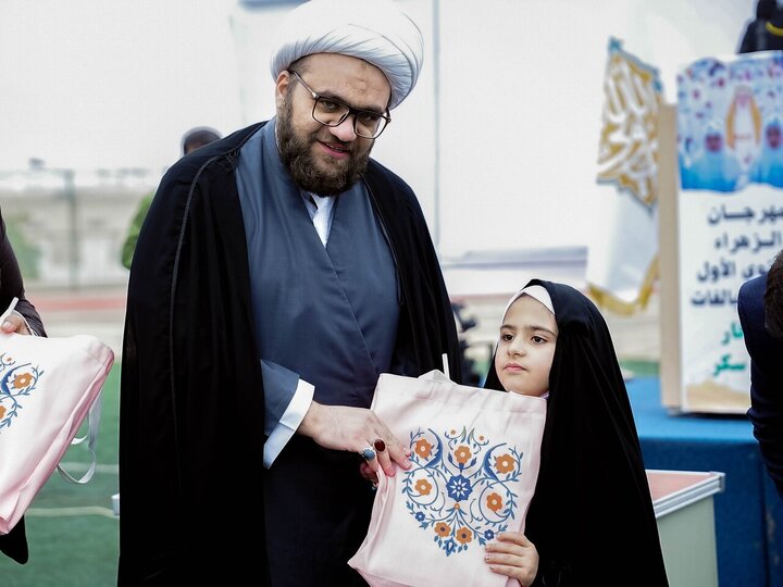 تقرير مصور/ العتبة العلوية تقيم حفلا بهيجا لـ 750 فتاة بلغن سن التكليف في محافظة ذي قار العراقية