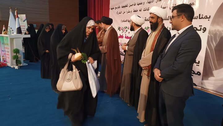 تقرير مصور/ المجمع العالمي لأهل البيت (ع) (فرع العراق) يقيم حفلا بهيجا لأكثر من 1300 فتاة بلغن سن التكليف بالنجف الأشرف