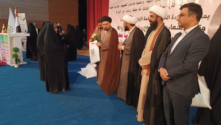 تقرير مصور/ المجمع العالمي لأهل البيت (ع) (فرع العراق) يقيم حفلا بهيجا لأكثر من 1300 فتاة بلغن سن التكليف بالنجف الأشرف