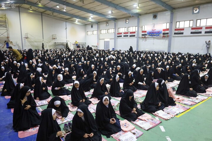 تقرير مصور/ العتبة العلوية تنظم مهرجان التكليف السنوي الثاني عشر في مدينة بعقوبة أكثر من 1000 فتاة