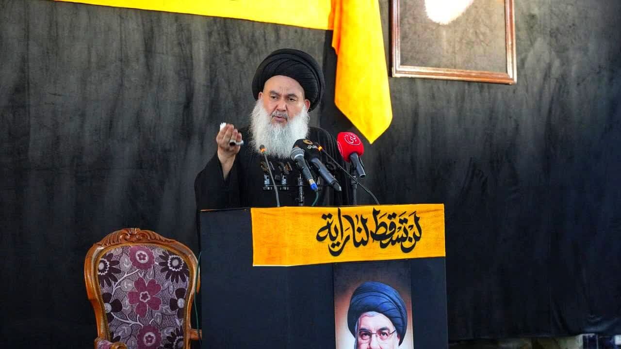 آية الله السيد ياسين الموسوي: الحشد الشعبي أنقذ العراق من التقسيم والهيمنة الأميركية ما زالت قائمة