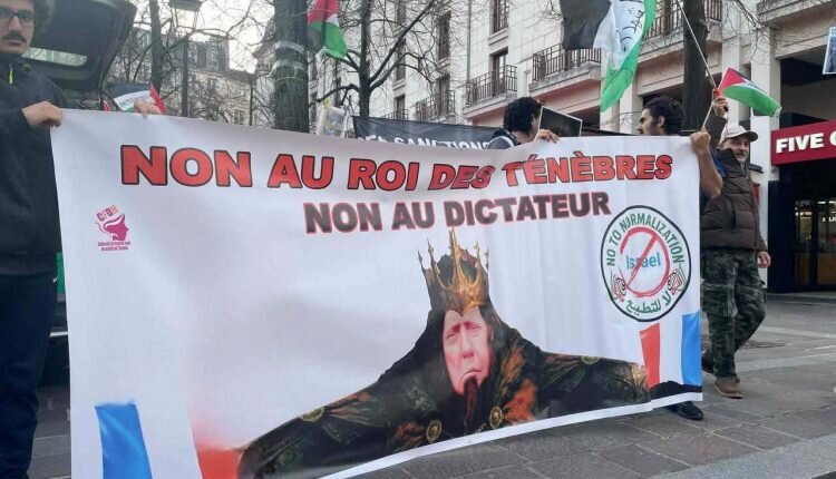 Massive Paris Protest Against Trump’s Middle East Policies