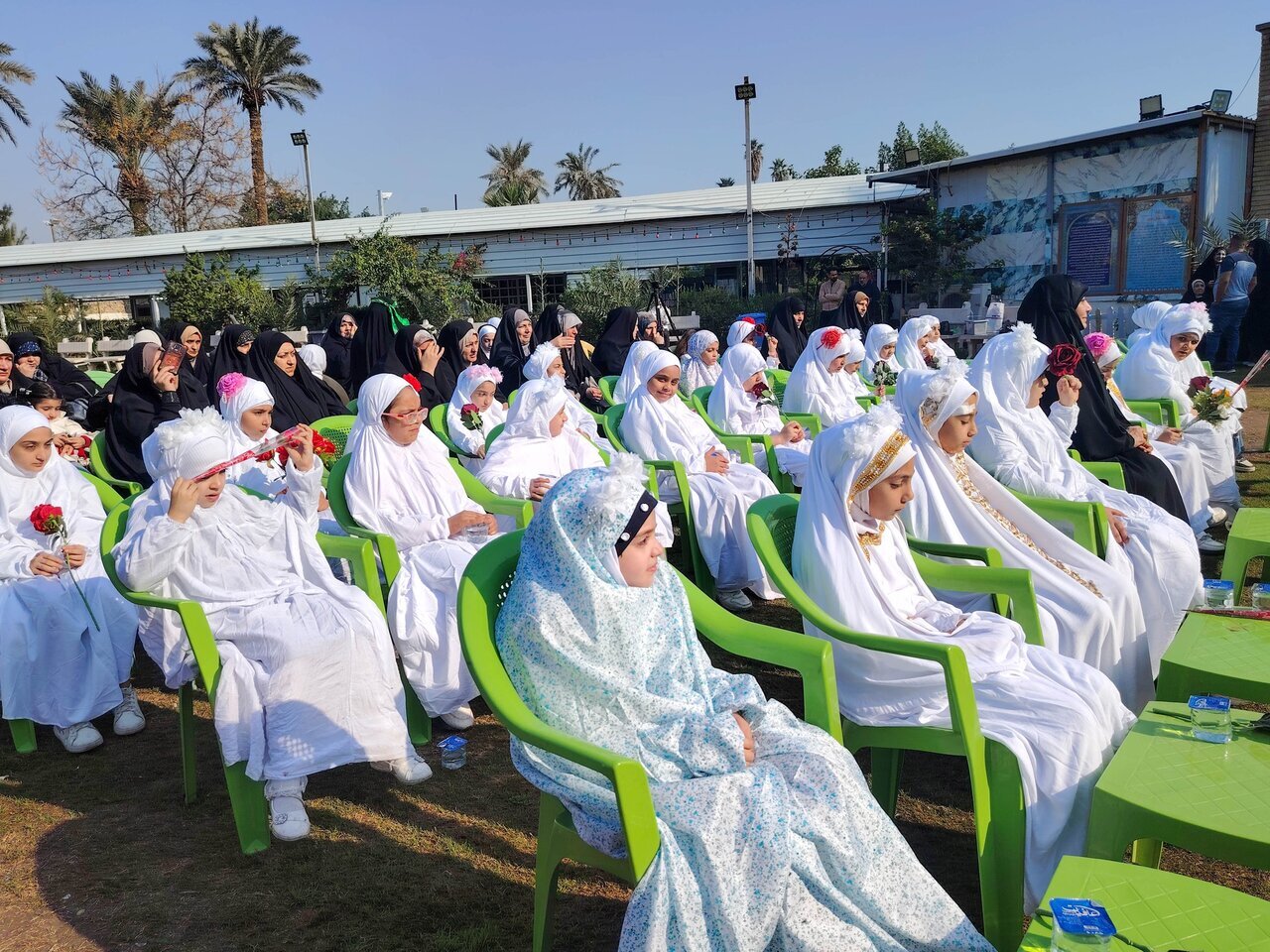 جشن تکلیف ویژه دختران مدرسه الزهراء البتول عراق برگزار شد + تصاویر