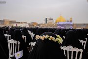 Photos: 2000 female university students crowned with cloak of chastity at Imam Ali holy shrine on birth of Lady Fatima