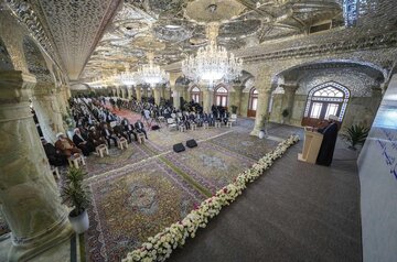 تقرير مصور/ العتبة العلوية تقيم حفل زواج جماعي لأكثر من ٢٠٠ شاب وشابة