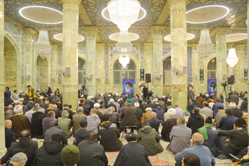 مراسم بزرگداشت آیت‌الله گلپایگانی(ره) در مسجد اعظم قم