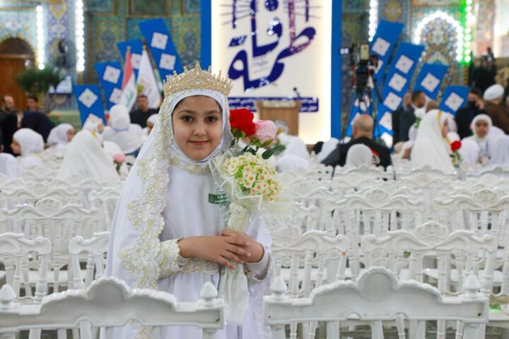 Informe fotográfico | El Santuario del Imam Huséin (P) corona con el hiyab a 2.000 niñas en la ceremonia de madurez religiosa
