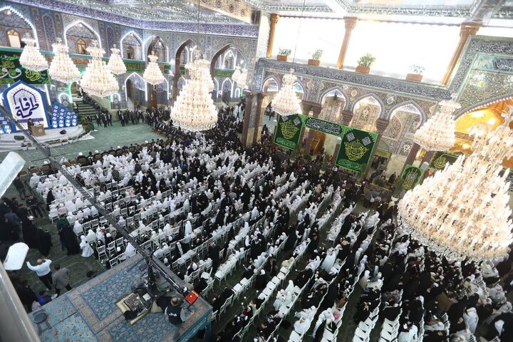 Informe fotográfico | El Santuario del Imam Huséin (P) corona con el hiyab a 2.000 niñas en la ceremonia de madurez religiosa