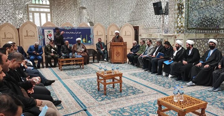 آیین افتتاح «روضه‌الشهداء» آستان مقدس امامزاده ابوعبدالله(ع) شهر ری برگزار شد 