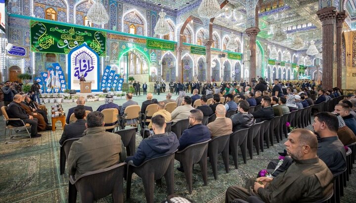 تقرير مصور/ حفل اختتام مهرجان كوثر العصمة الدولي الرابع بالصحن الحسيني للإمام الحسين(ع)