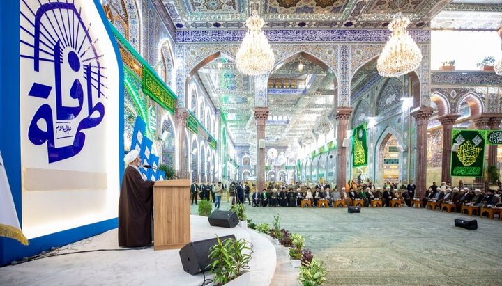 تقرير مصور/ حفل اختتام مهرجان كوثر العصمة الدولي الرابع بالصحن الحسيني للإمام الحسين(ع)