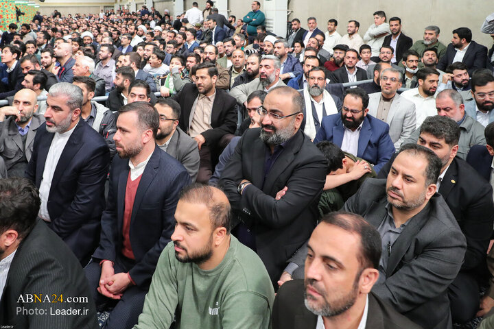 “Civîna hezarên kes ji pesnvanan bi pîrozbahiyêkerên Ehl-ul Beytê (s.x) li gel Rêberê Şoreşê Îslamî”