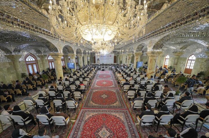 تقرير مصور/ العتبة العلوية تقيم حفل زواج جماعي لأكثر من ٢٠٠ شاب وشابة