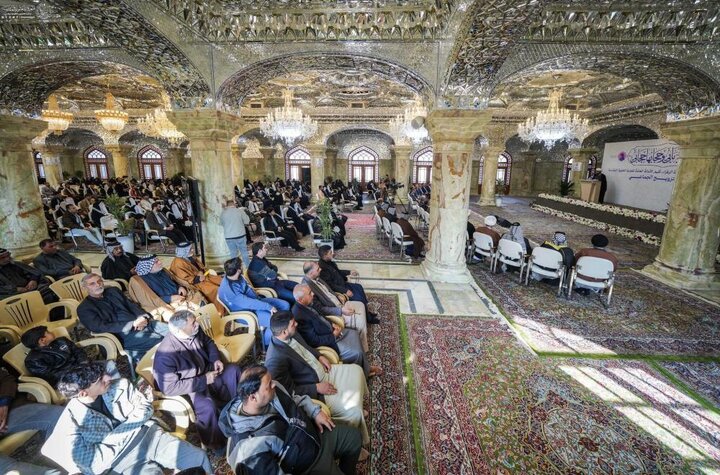 تقرير مصور/ العتبة العلوية تقيم حفل زواج جماعي لأكثر من ٢٠٠ شاب وشابة