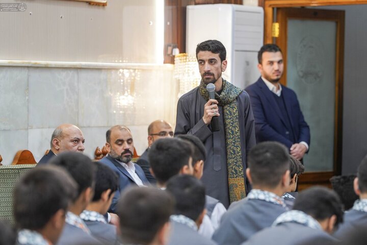 تقرير مصور/ بمناسبة ولادة السيدة "فاطمة الزهراء"(ع).. حفل خاص بالطلبة المتميزين في القرآن الكريم بالنجف الأشرف