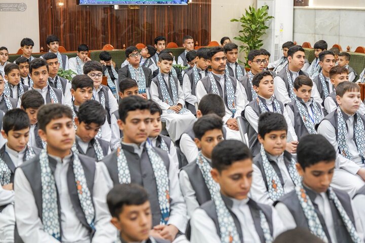 تقرير مصور/ بمناسبة ولادة السيدة "فاطمة الزهراء"(ع).. حفل خاص بالطلبة المتميزين في القرآن الكريم بالنجف الأشرف