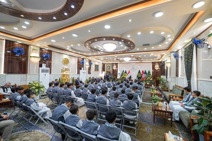 تقرير مصور/ بمناسبة ولادة السيدة "فاطمة الزهراء"(ع).. حفل خاص بالطلبة المتميزين في القرآن الكريم بالنجف الأشرف