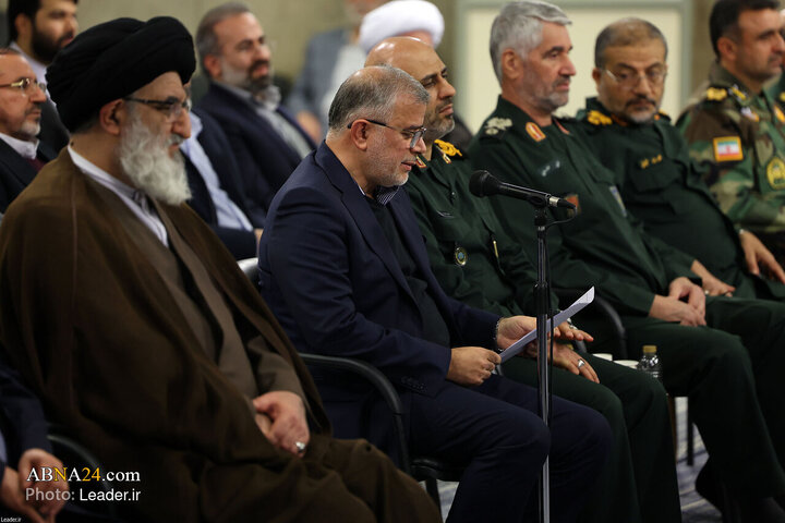 دیدار دست‌اندرکاران کنگره بزرگداشت شهدای استان البرز با رهبر معظم انقلاب