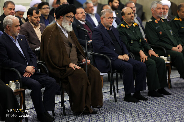 دیدار دست‌اندرکاران کنگره بزرگداشت شهدای استان البرز با رهبر معظم انقلاب