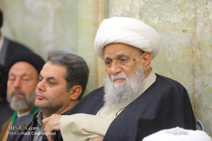 مراسم بزرگداشت آیت‌الله گلپایگانی(ره) در مسجد اعظم قم