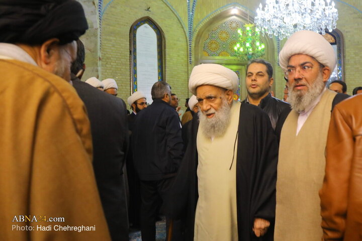 مراسم بزرگداشت آیت‌الله گلپایگانی(ره) در مسجد اعظم قم