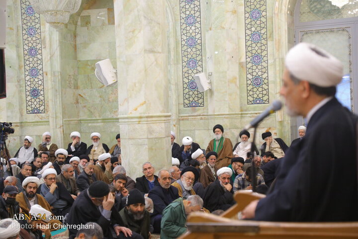 مراسم بزرگداشت آیت‌الله گلپایگانی(ره) در مسجد اعظم قم