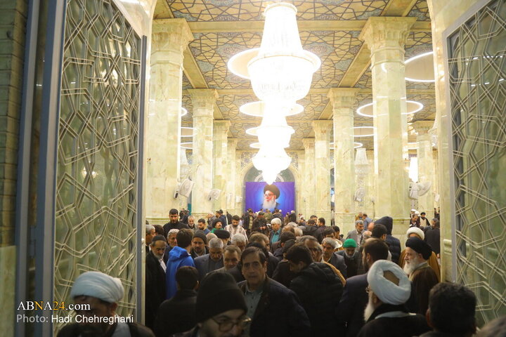 مراسم بزرگداشت آیت‌الله گلپایگانی(ره) در مسجد اعظم قم