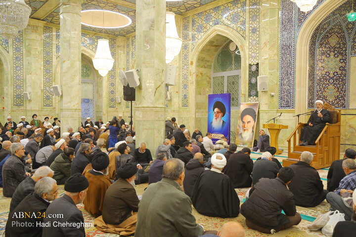 مراسم بزرگداشت آیت‌الله گلپایگانی(ره) در مسجد اعظم قم