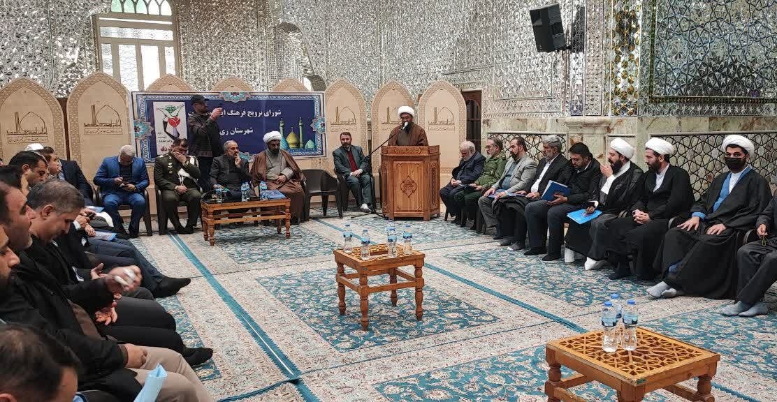 آیین افتتاح «روضه‌الشهداء» آستان مقدس امامزاده ابوعبدالله(ع) شهر ری برگزار شد 