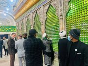 Photos: Sheikh Zakzaky Visits Imam Khomeini Mausoleum After Arrival in Tehran