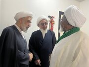 Informe fotográfico | El sheij Ibrahim Zakzaky se reúne con el representante de la provincia de Teherán en la Asamblea de Expertos