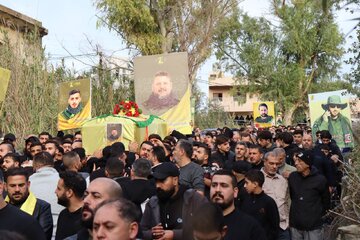 تقریر مصور / حزب الله وجماهير المقاومة يشيّعون الشهيد المجاهد الدكتور زكريا يحيى الحاج في جويا