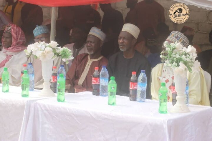 تقرير مصور/ مراسم حفل خاص بالطلاب والطالبات بمناسبة اختتام القرآن الكريم في زاريا النيجيرية