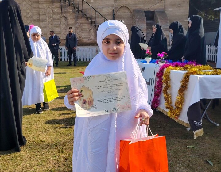تقرير مصور/ مراسم التكليف للفتيات اللواتي بلغن سن التكليف الشرعي في بغداد