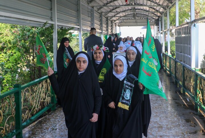 تقرير مصور/ مراسم التكليف للفتيات اللواتي بلغن سن التكليف الشرعي في بغداد