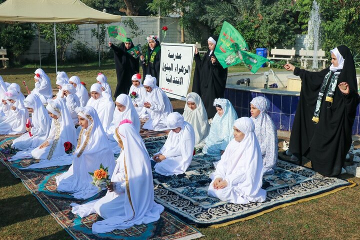 تقرير مصور/ مراسم التكليف للفتيات اللواتي بلغن سن التكليف الشرعي في بغداد