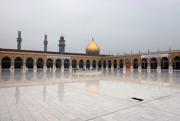 Informe fotográfico | La Gran Mezquita de Kufa, inmersa en lluvia y devoción