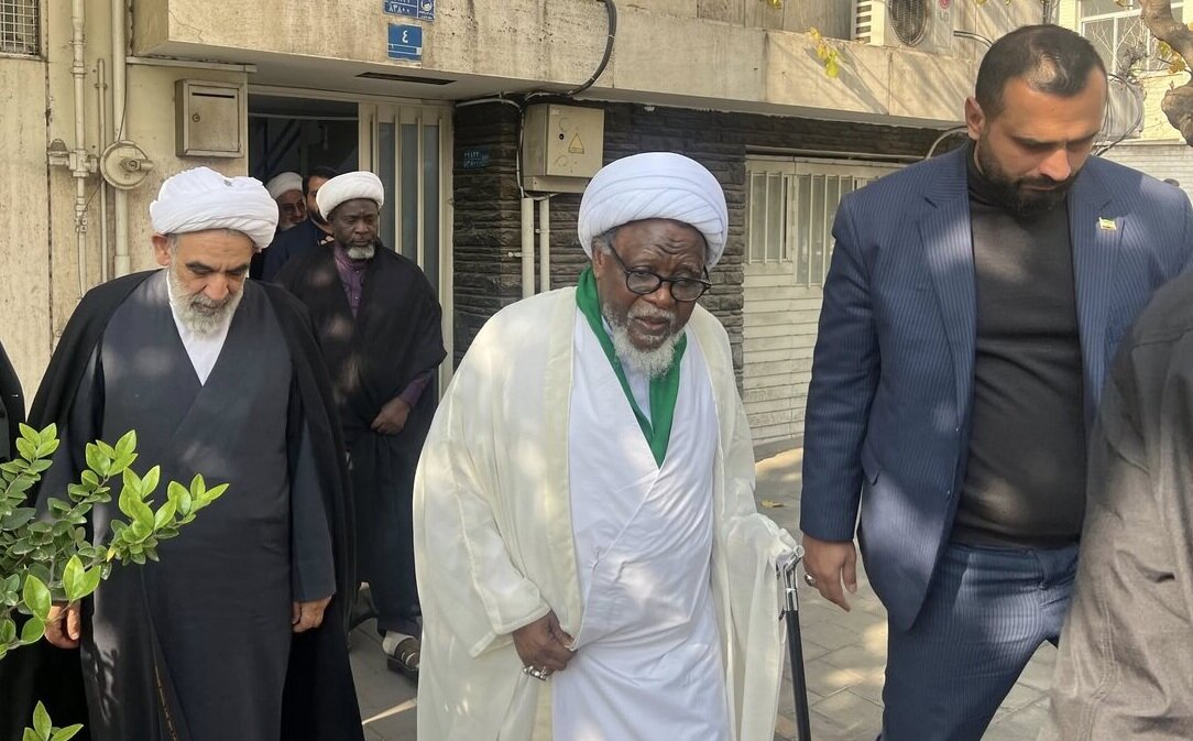 سفر ابراهیم شیخ زکزاکی به ایران؛ حضور در حرم امام خمینی(ره) و دیدار با معاون ارتباطات بین‌الملل دفتر رهبر انقلاب + عکس