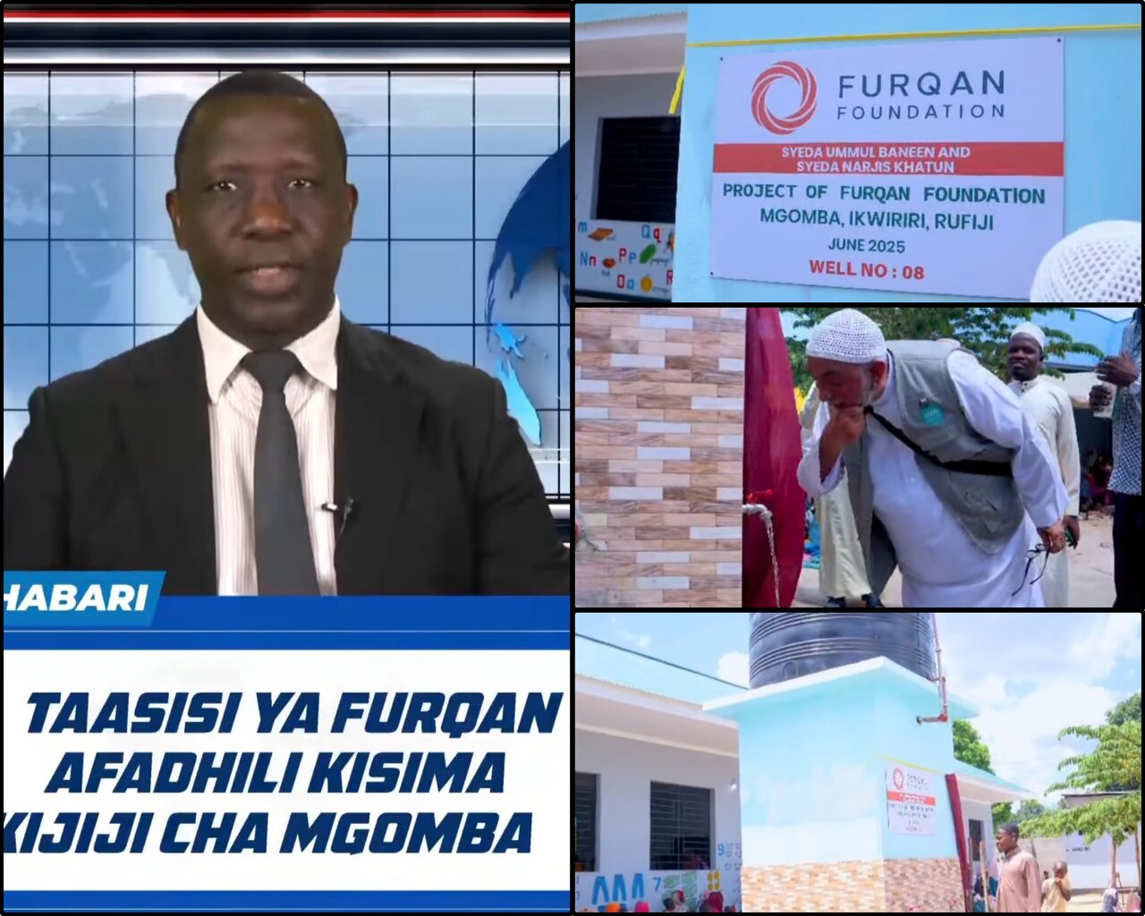 Taasisi ya Furqan Foundation yafungua Kisima cha Maji Namba 8 Katika Kijiji cha Mgomba, Ikwiriri, Rufiji&nbsp;+Picha