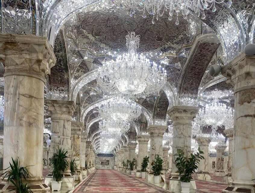 Pagbubukas ng Banal na Dambanang Courtyard ni Sayyidah Fatimah Zahra (AS) sa Loob ng Santuwaryo ni Imam Amir al-Mu’minin Ali (AS)