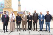 تقرير مصور/ الأمين العام للمزارات الشيعية في العراق يزور مراقد شخصيات بارزة