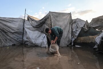 90% of displacement tents flooded by heavy rains